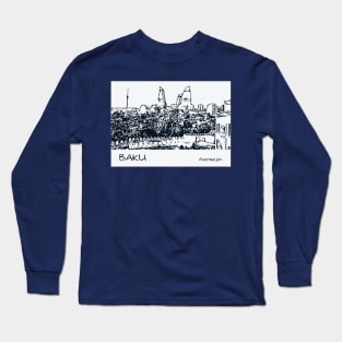 Baku Azerbaijan Long Sleeve T-Shirt